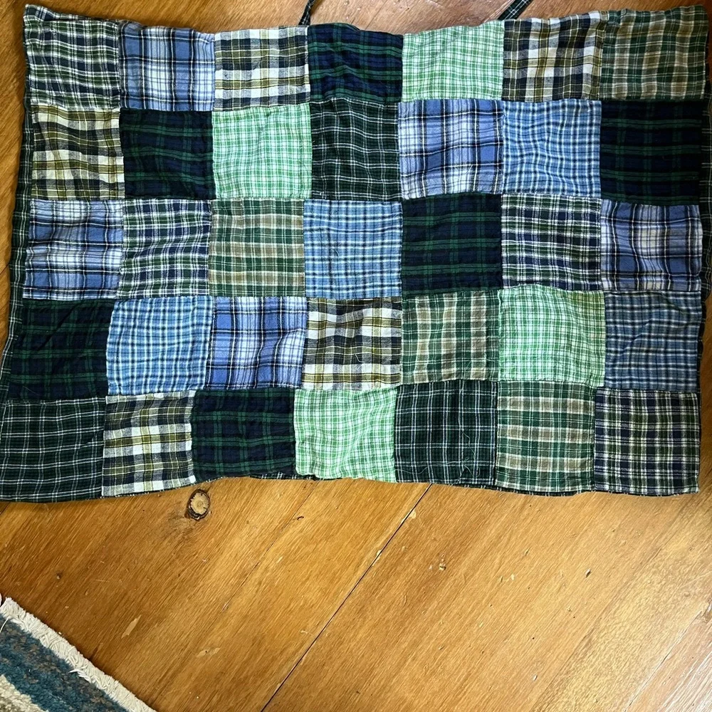The Company Store valances & sham
